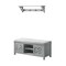 Alaterre Furniture Coventry 36"W Coat Hook with Bench Hall Tree Set, Gray ANCT030940 - alternate 9
